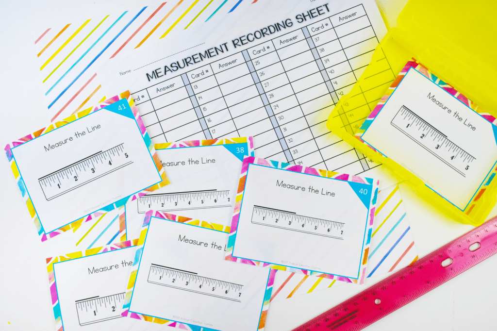 Measurement Task Cards 2 Ashleighs Education Journey