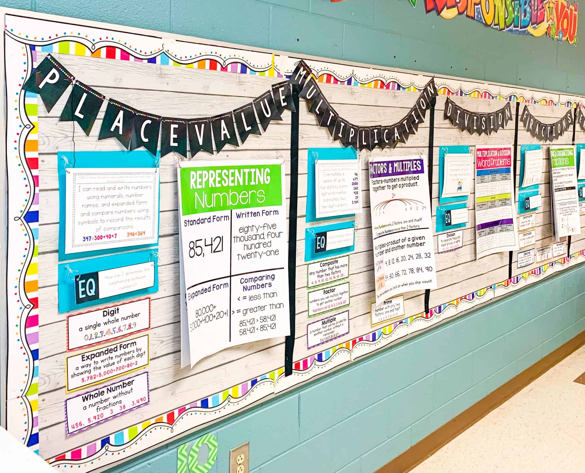 Classroom Focus Wall