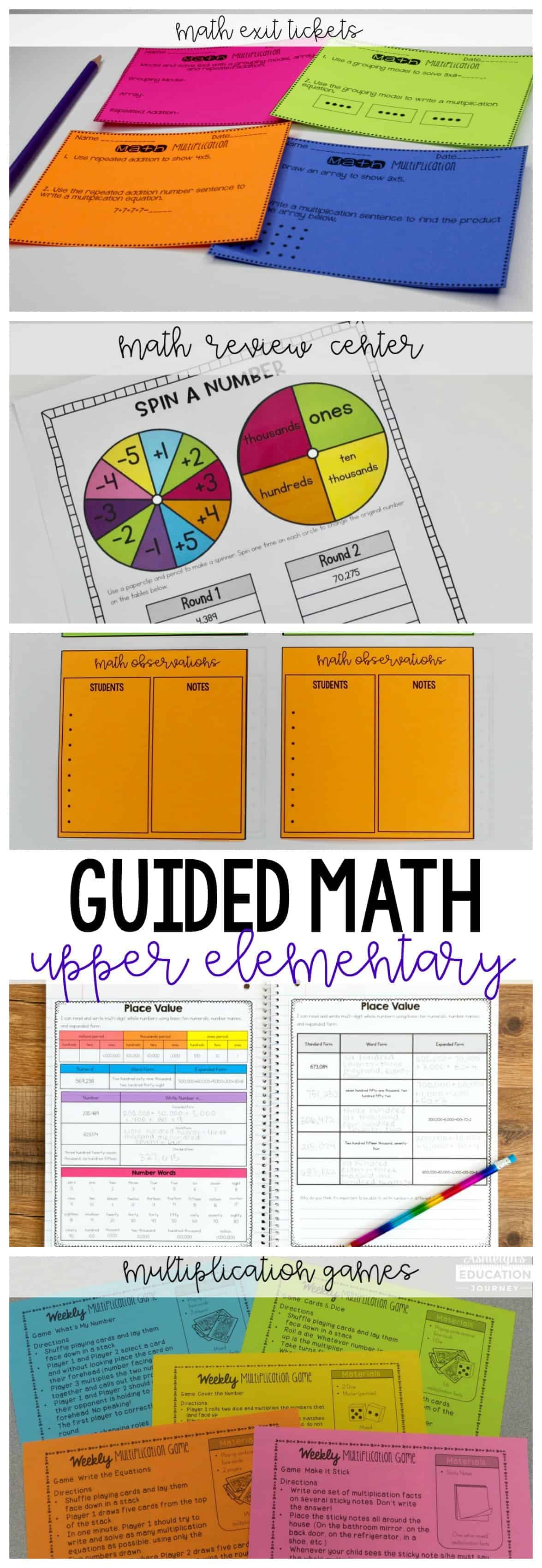 Guided Math Ashleigh s Education Journey