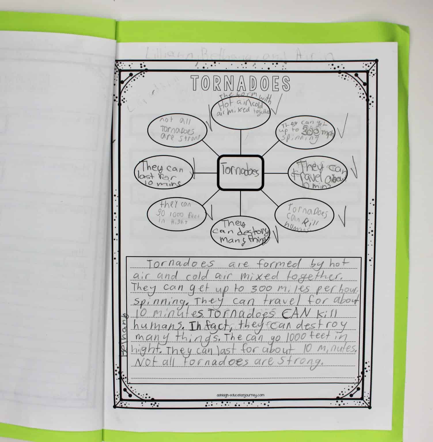 Nonfiction Text Structure Lessons - Ashleigh's Education Journey