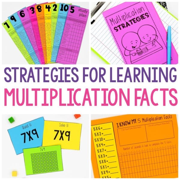 Multiplication Fact Strategy Practice | Print & Digital