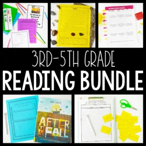 3rd-5th Grade Reading Workshop BUNDLE Cover