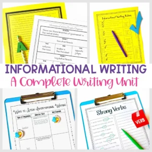 Informational Writing Cover