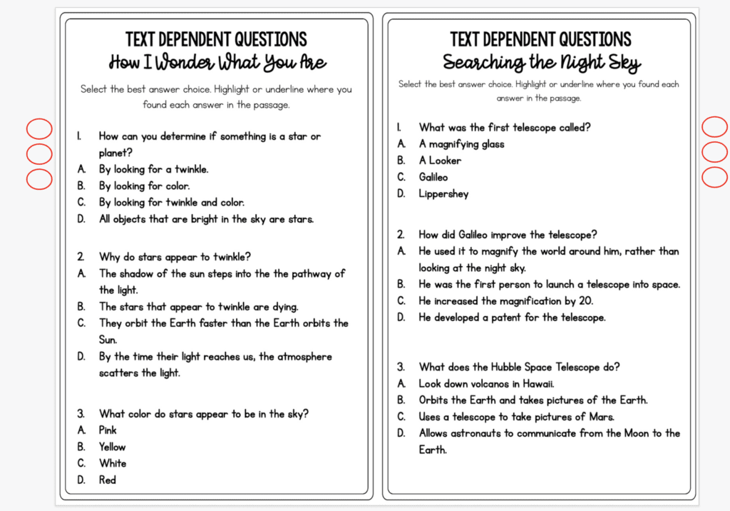  Reading Practice Assignments Ashleigh s Education Journey