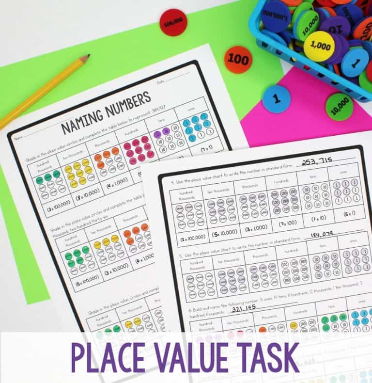 Place Value Resources - Ashleigh's Education Journey