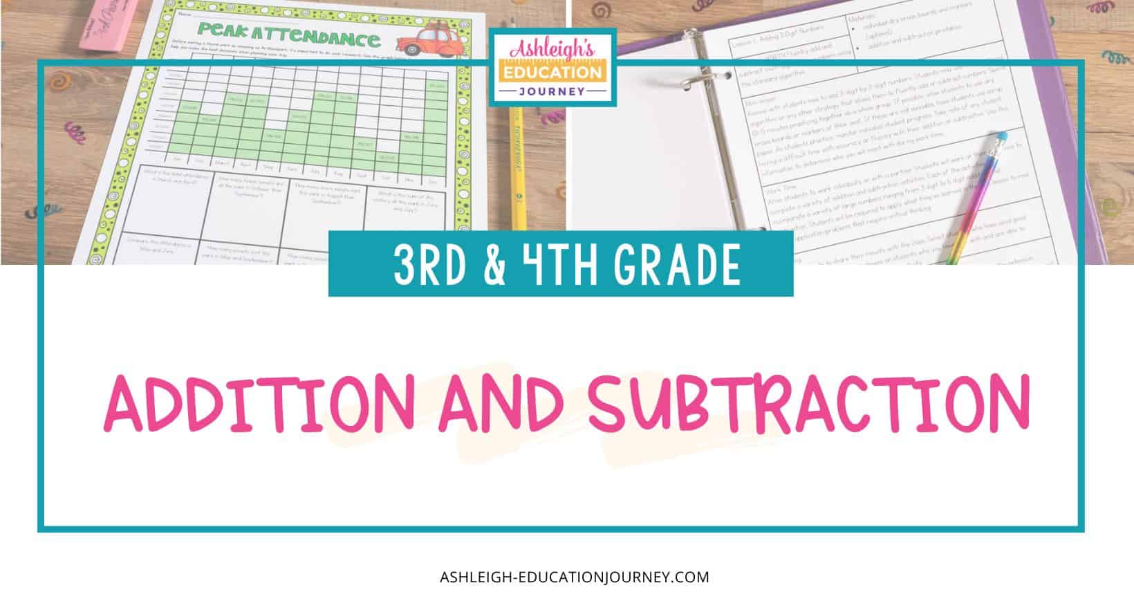 Addition and Subtraction Worksheets